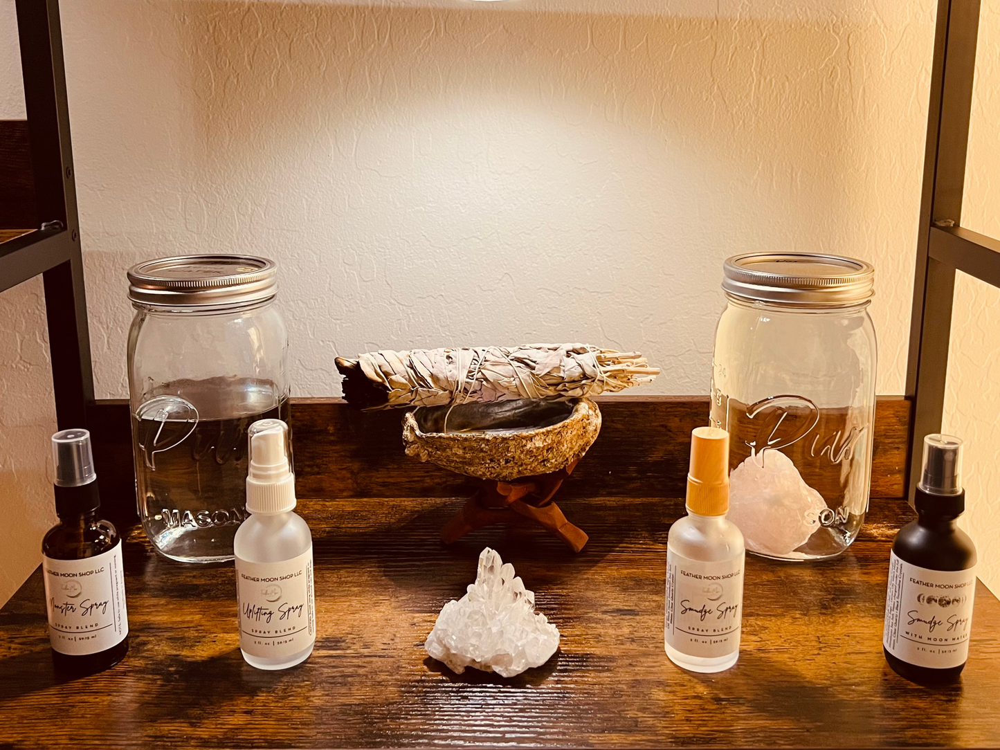 Sleep Spray | Monster Spray | Crystal & Reiki Infused | Promote Relaxation | Room Linen Pillow Spray | Good Night | Gifts