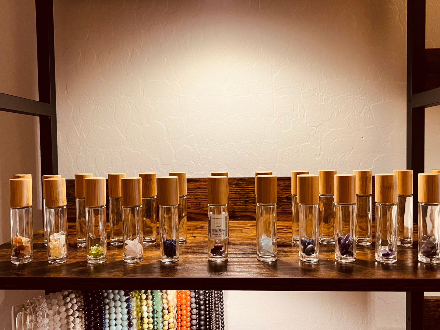 Reiki Infused Chakra Balance Gemstone Roller Blend | Homemade | Essential Oil Roller | Ritual Oil | Meditative Remedy | Aromatherapy