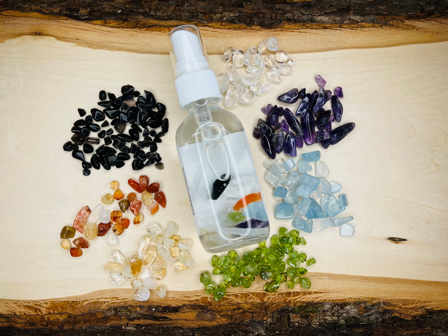Chakra Cleansing Yoga Mat Spray | Chakra Crystals | Yoga Mat Cleaner | Yoga Gifts | Meditation