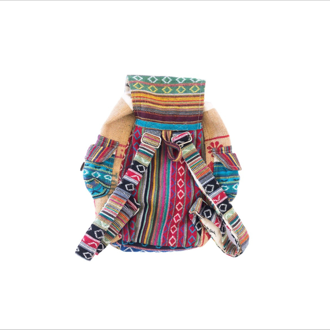 Rice Love | Mini Recycled Travel Backpack | Buy a Bag | Feed a Family